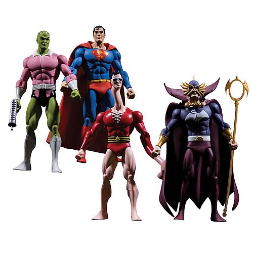 History of the DC Universe Series 3 Action Figure Set